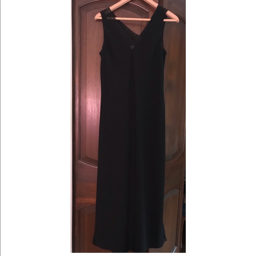 “Vintage” Casual Corner black dress